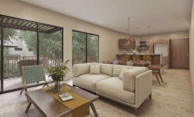 Departamento en venta Costa Caribe, Aldea Zamá Tulum