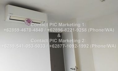Disewakan Tahunan Apartemen 2BR Bassura City Tw G Un Furnished AC