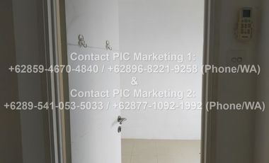 Disewakan Tahunan Apartemen 2BR Bassura City Tw G Un Furnished AC