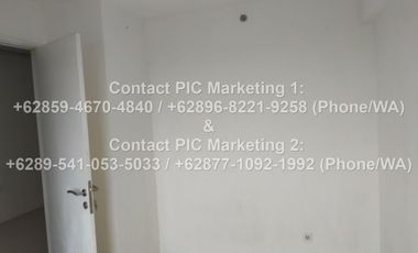 Disewakan Tahunan Apartemen 2BR Bassura City Tw G Un Furnished AC