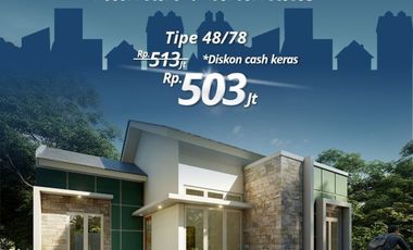 Sisa 1 Unit Rumah Murah Langsung huni 9 menit Samsat Cigadung Subang