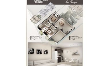 Últimos Departamentos al frente de 1 dorm en Villa San Martín