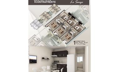 Últimos Departamentos al frente de 1 dorm en Villa San Martín