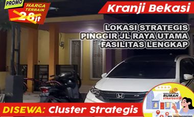 Disewakan Cluster Kranji Strategis dkt Stasiun Tol Mall Bekasi Barat