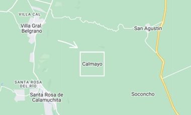 Terreno en Venta en Calmayo - Calamuchita