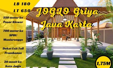 Joglo Cantik View Gunung Merapi