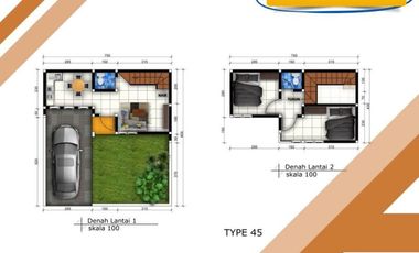 Rumah Dijual di Malang Tipe 45/77 View Katu Dekat Kampus
