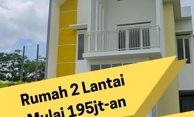 Modal 195jt-an Anda Sudah Miliki Rumah 2 Lantai Tipe 40/60
