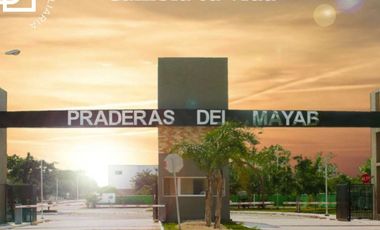 Terrenos en Mérida en fraccionamiento con amenidades, una excelente inversión