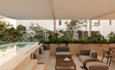 Departamentos en preventa TRES AGUAS, en Conkal, Mérida Yuc.