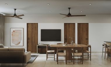 Departamentos en preventa TRES AGUAS, en Conkal, Mérida Yuc.