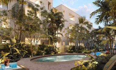 Departamento en venta a un costado de hacienda Xcanatún, Mérida