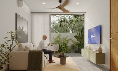 Departamento en venta a un costado de hacienda Xcanatún, Mérida