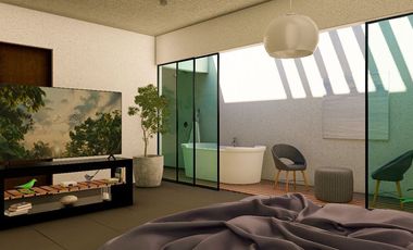 Estrena casa en un solo nivel, en fracc Burgos con alberca.