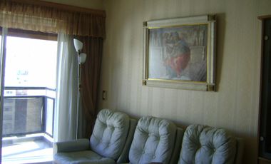 VILLA URQUIZA, SEMIPISO AMUEBLADO 3 AMBIENTES CON COCHERA