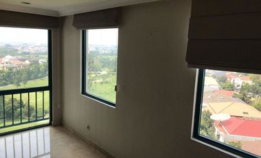For Rent 3BR Golf View Apartment at Golf Terrace Pondok Indah