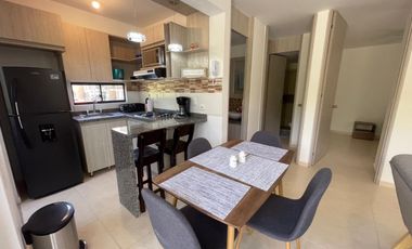 APARTAMENTO AMOBLADO EN CONDOMINIO CAMPESTRE