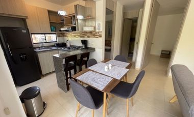 APARTAMENTO AMOBLADO EN CONDOMINIO CAMPESTRE