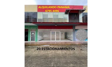 Se Alquila Local con Oficinas 280 Mts Juan Diaz $3.300.00