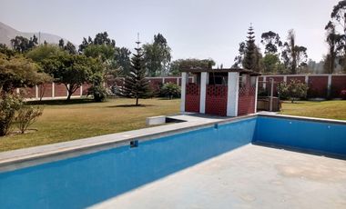 Cieneguilla Casa De Campo Con Piscina