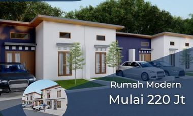 Rumah Modern Siap Bangun Dekat SPBU Manisrenggo Klaten