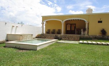 Casa en Venta amueblada en el pueblo mágico de Valladolid, Yucatán