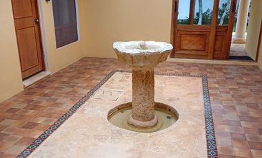 Casa en Venta amueblada en el pueblo mágico de Valladolid, Yucatán