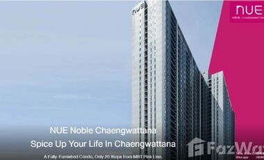 Nue Noble Chengwattana for sale, 16th fl - 28.5sqm.