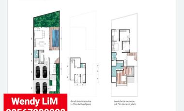 DIJUAL RUMAH / TOWNHOUSE BENOA at Jl JERUK PURUT, JAKSEL (MODERN)