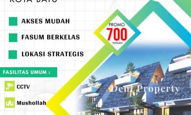 Villa Mewah Harga Murah dekat Kebun Jeruk Selecta Kota Batu Skypark Resort