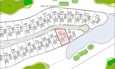 Venta Lote de 2.100m2 - Estancia Villa Maria - Barrio Golf