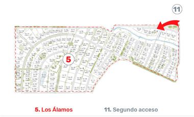 Venta Lote de 2.100m2 - Estancia Villa Maria - Barrio Golf
