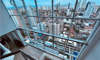 Alquilo Exclusivo Pent House Loft amoblado en san francisco