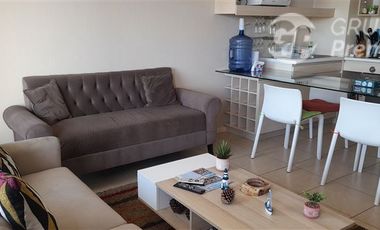 Excelente Depto Amoblado de 3 dorm., 2 baños en Algarrobo