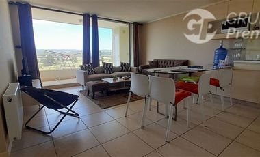 Excelente Depto Amoblado de 3 dorm., 2 baños en Algarrobo