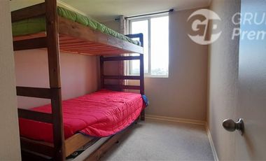 Excelente Depto Amoblado de 3 dorm., 2 baños en Algarrobo