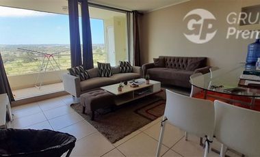 Excelente Depto Amoblado de 3 dorm., 2 baños en Algarrobo