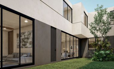 Casa en venta en Mérida Yucatán, Patio Carey Mod. Malva Temozón Norte