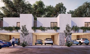 Casa en venta en Mérida Yucatán, Patio Carey Mod. Malva Temozón Norte