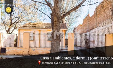 Venta |Casa 2 dorm. | Calle México 1425