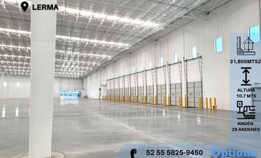 Warehouse rental opportunity located in Lerma