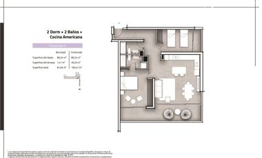 Departamento en Venta en Avenida del Mar
