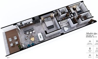CONDOMINIO IMPERIA EN PREVENTA DE 2 , 3 RECAMARAS FRENTE AL MAR O FRENTE LAGO