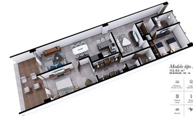 CONDOMINIO IMPERIA EN PREVENTA DE 2 , 3 RECAMARAS FRENTE AL MAR O FRENTE LAGO