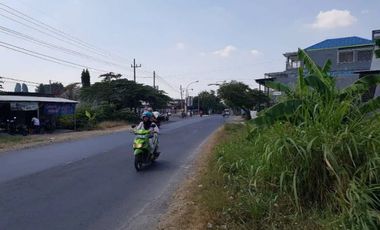 Jual Tanah Industri Luas dan Murah di Raya Benjeng Gresik