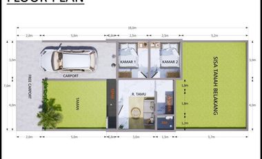 ONLY 1 UNIT RUMAH MURAH TANAH LUAS AREA PRAMBANAN