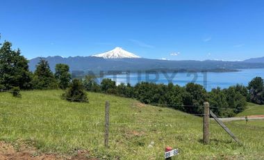 RIBERA NORTE LAGO VILLARRICA INSUPERABLE VISTA