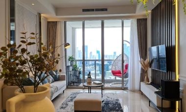 PROMO OKT 24 Apartemen The Elements 3 BR Furnished Brand New Lt tinggi
