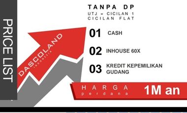 dijual gudang di pergudangan dascoland manyar gresik