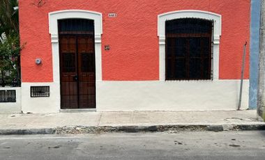 Casa remodelada en venta en el Centro de Mérida.